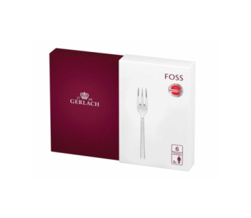 Cake forks 6 pcs gloss FOSS