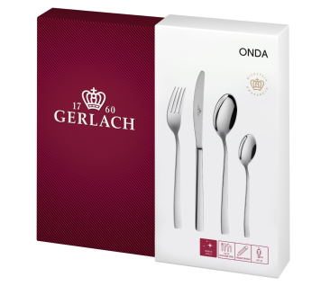 Cutlery set 24 pcs. gloss ONDA
