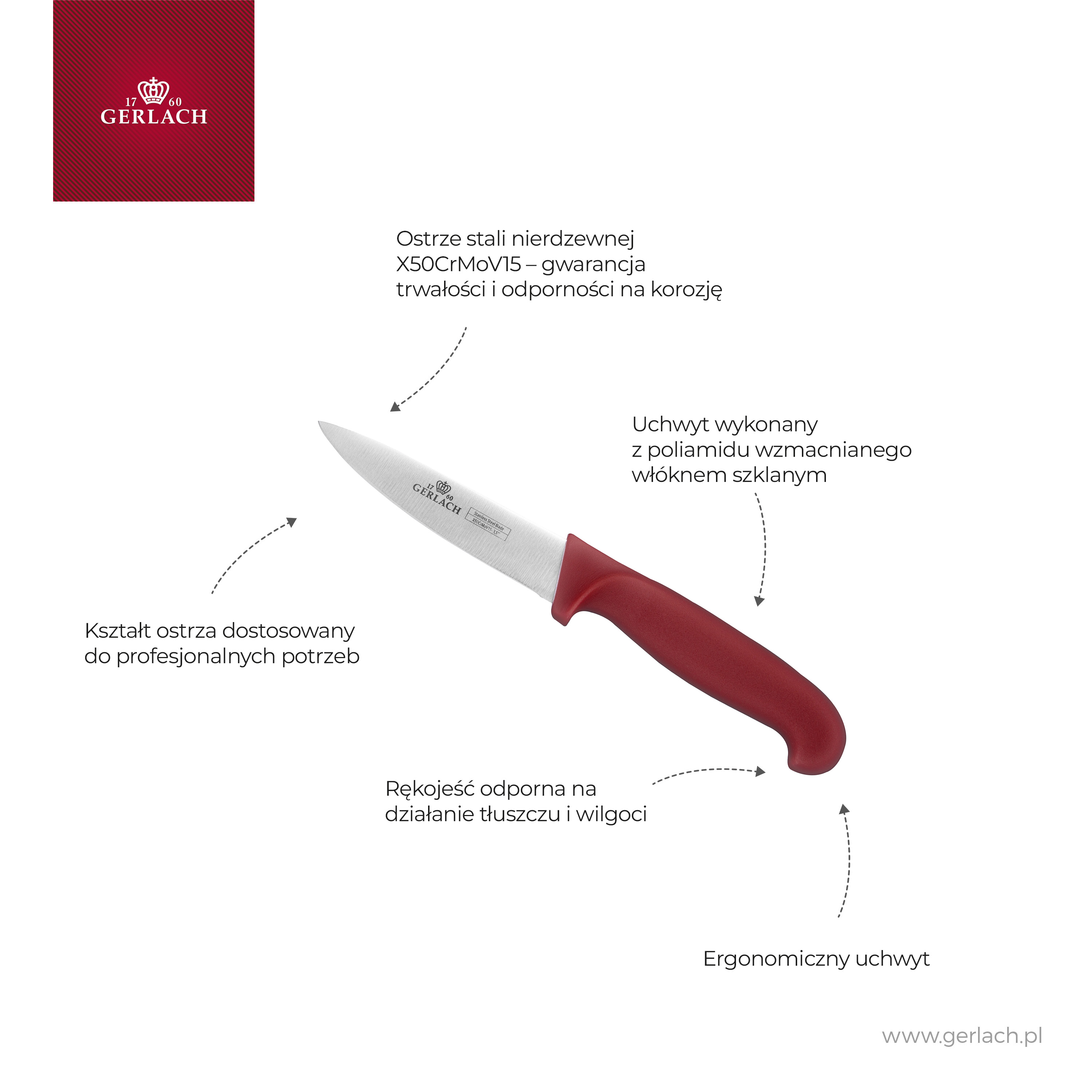 Nóż do jarzyn NECESSITY z myślą o HoReCa